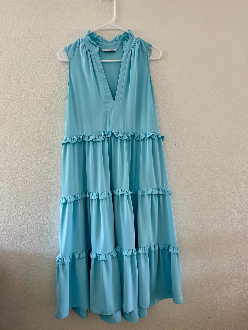 Amanda Uprichard Wilma Dress in ice blue